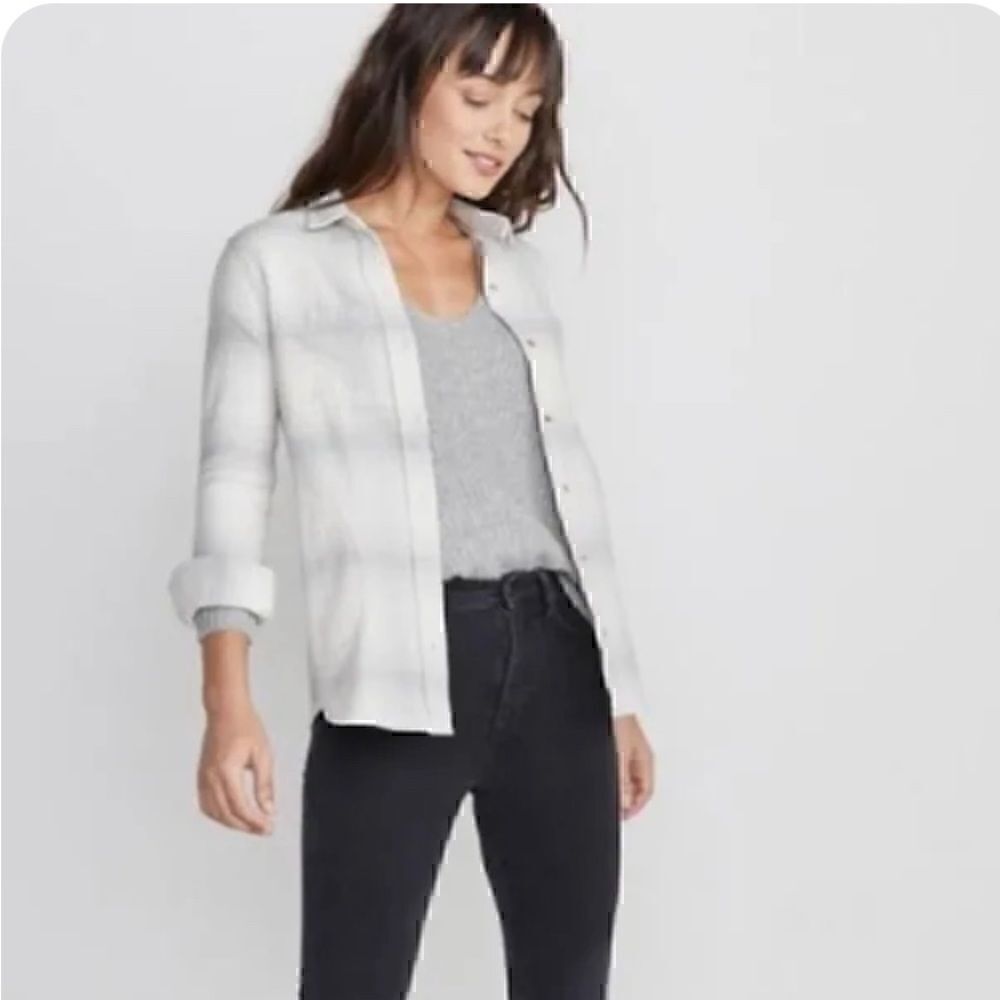 Marine Layer Flannel 100% cotton Soft with Pockets!